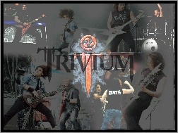 zespół, gitara , Trivium, koncert